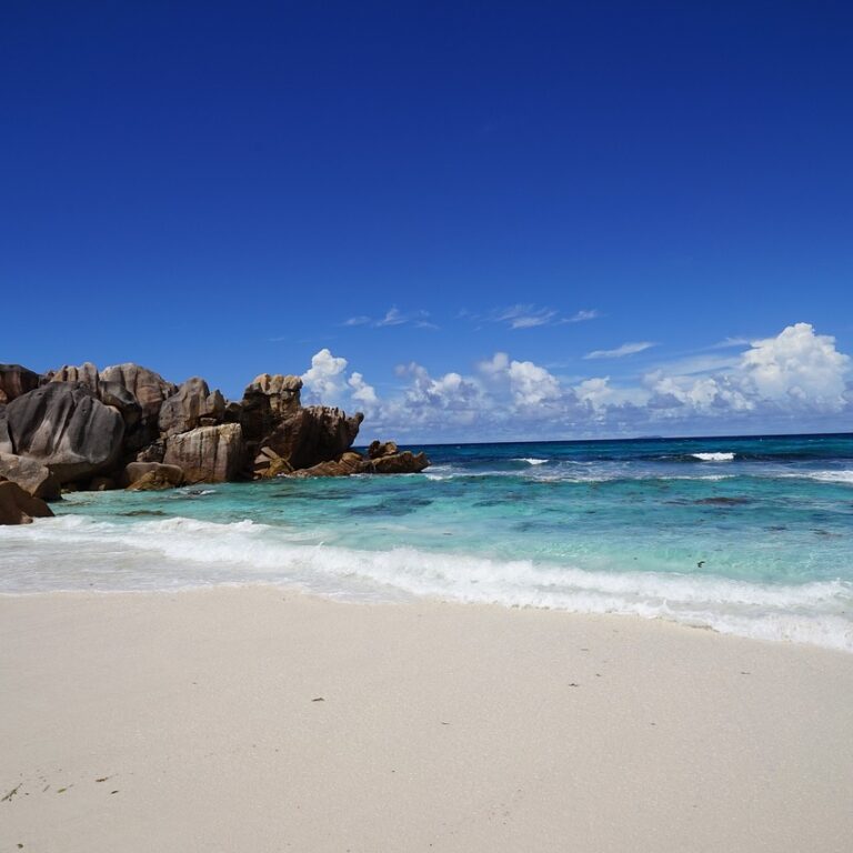 beach, seychelles, sea